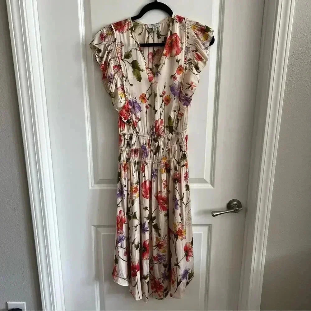 595 Current Air Los Angeles Floral Sleeveless Dress Size small - Picture 2 of 7